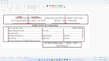 Hướng dẫn làm bài tập Tab