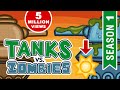 Tanks vs Zombies. All episodes of Season 1. Cartoons about Tanks