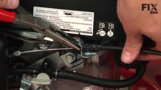 Troy Bilt Lawn Mower Repair - How to Replace the Control Cable