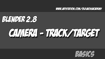 Blender 2.8 : Camera target