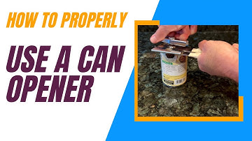 How to Use a Can Opener: Quick and Simple Guide