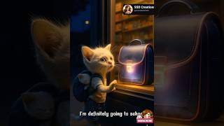 His biggest dream is just to go to school #aicat #poorcat #moving #sad #viralvideo #viral #mrbeast