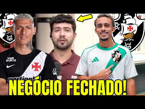 🚨VASCO PRÓXIMO DE CONTRATAR RICHARLISON !! ACORDO MILIONÁRIO ASSINADO !! JUFO CONFIRMOU AGORA