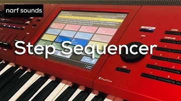 Korg Kronos Tutorial: Step Sequencer