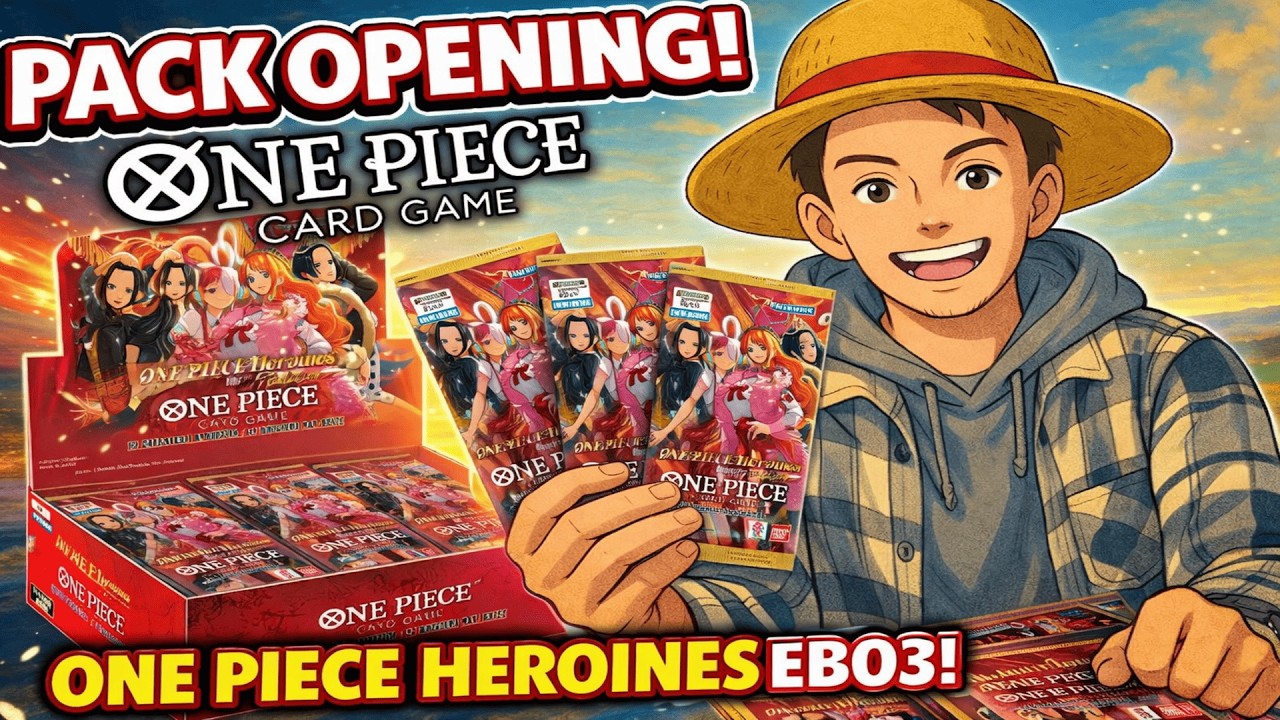 Pack Opening One Piece EB03 !!!! [Rediffusion]