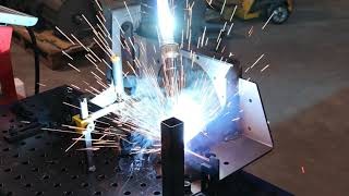 Lorch Cobot Welding Package Example 4 - Engine Mount Part 2