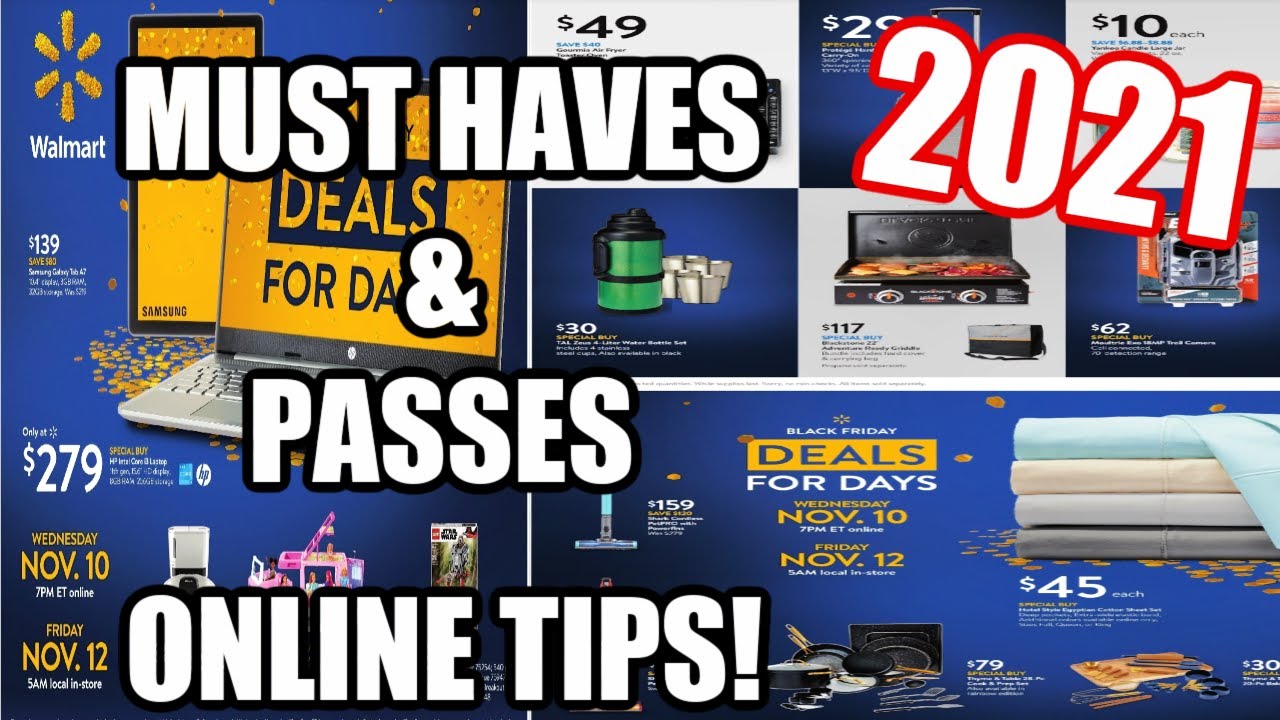 WALMART BLACK FRIDAY 2021! BLACK FRIDAY TIPS 2021! NICOLE BURGESS