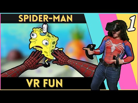 SPIDER-MAN VR EXPLORES BIKINI BOTTOM