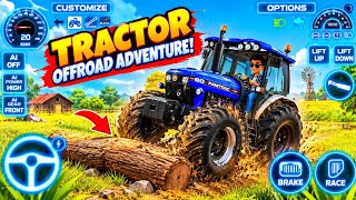 🔥 TRACTOR vs GIANT LOG – INSANE OFFROAD CHALLENGE! 🚜🌲 screenshot 2