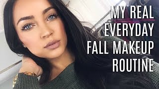VLOGTORIAL: My REAL Everyday Fall Makeup Routine | Stephanie Ledda