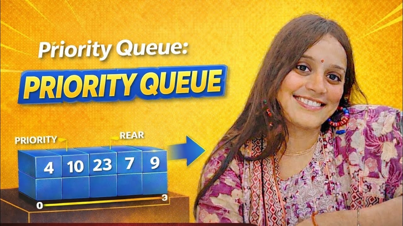 Priority Queue in One Shot 🔥 | Complete Explanation with Example | Data ...