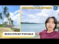 1 Hectare (400 php/sqm) Beachfront Property For Sale in Quezon, Philippines