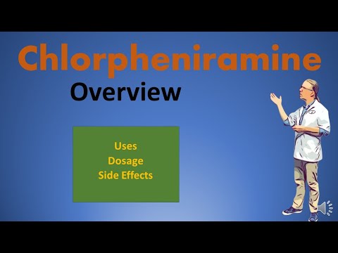 Chlorpheniramine Maleate 4mg tablets Overview | Uses, Dosage and Side