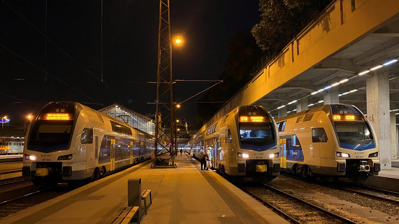 Hangosbemondás / Nádražní Hlášení | Mátyus Katalin TTS | Budapest-Nyugati pályaudvár - 8/2024