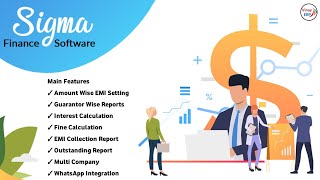 Sigma Finance Management ERP Software For Daily Finance, Loan, Interest Etc @vinayerp screenshot 3