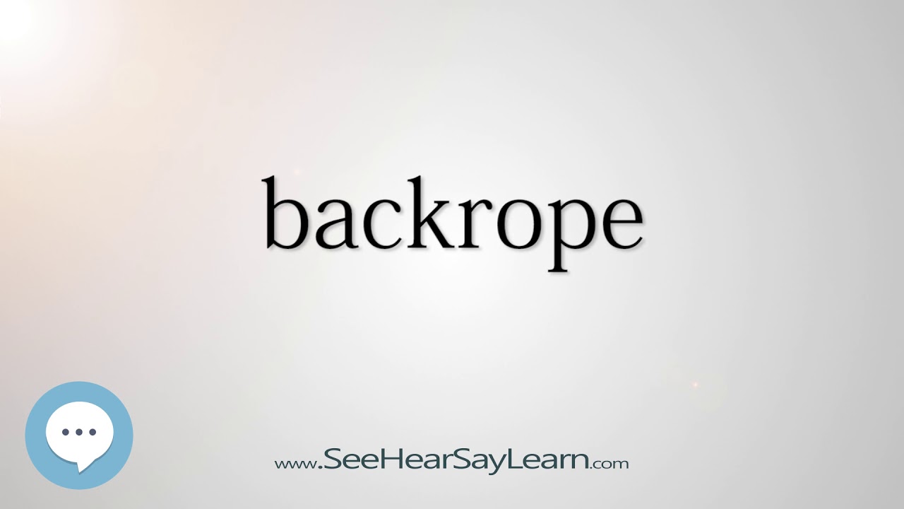 backrope