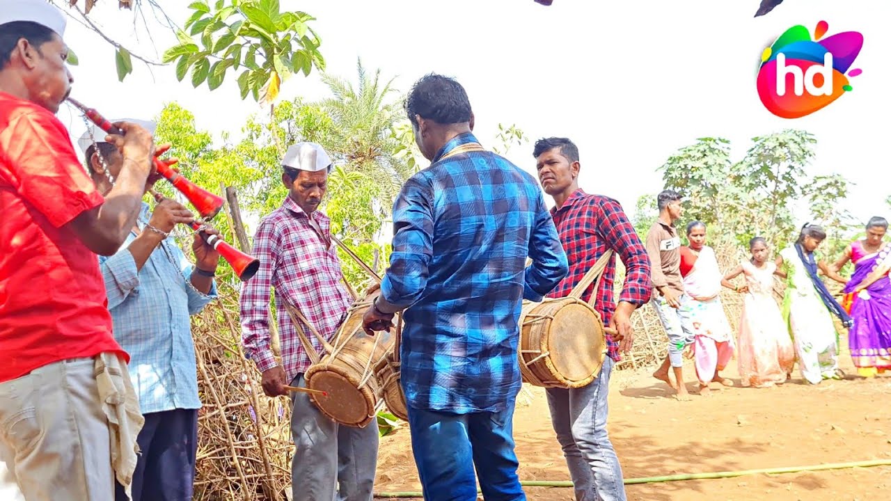 करजगाव ठाकरपाडा गावातील - ढोल तुर नाच..💃 || @radhubhaiaadiwasi1431 👌💕