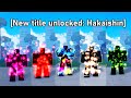 I unlocked every haki color in one blox fruits