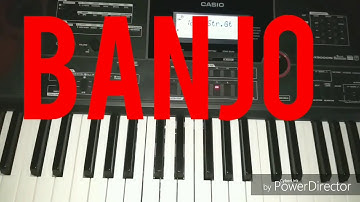 How to edit banjo tone casio ct-x9000in or ct-x8000in