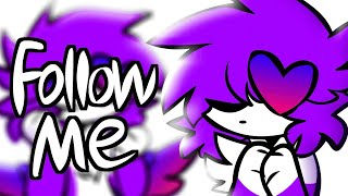 💜 Follow Me (Adobe Animate)