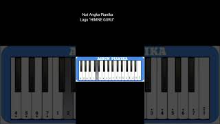 Not Angka Pianika Lagu 'HIMNE GURU' Not Angka Pianika Lagu 'HIMNE GURU'