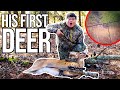 I Took My Editor ON HIS FIRST DEER HUNT! (Catch & Cook)