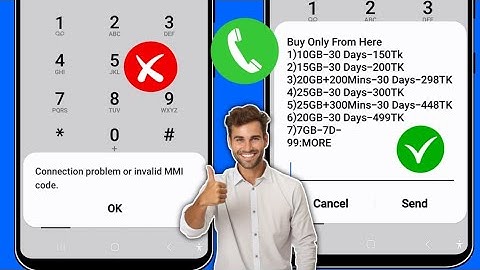 How To Fix Connection Problem Or Invalid MMI Code (2025) | How To Fix Invalid MMI Code