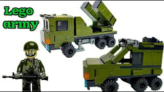 Building a Lego army car:Lego military vehicles