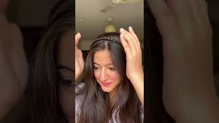 Hair Accessories if you DON’T know how to make hairstyles 🤭 | Lazy Easy Hairstyle Ideas | Jhanvi B