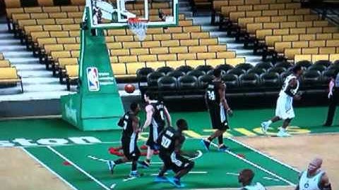How to do fancy lay ups in nba 2k11