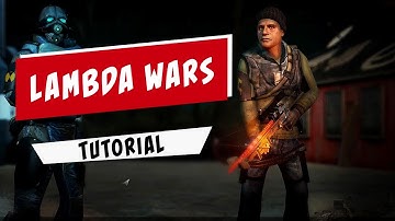 Lambda Wars Tutorial Gameplay  - Half Life 2 RTS Mod RELEASED! 14 Years in The Making!