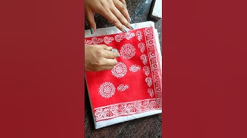 Block Printing | Block Printing on Fabric Painting | Fabric Printing Block