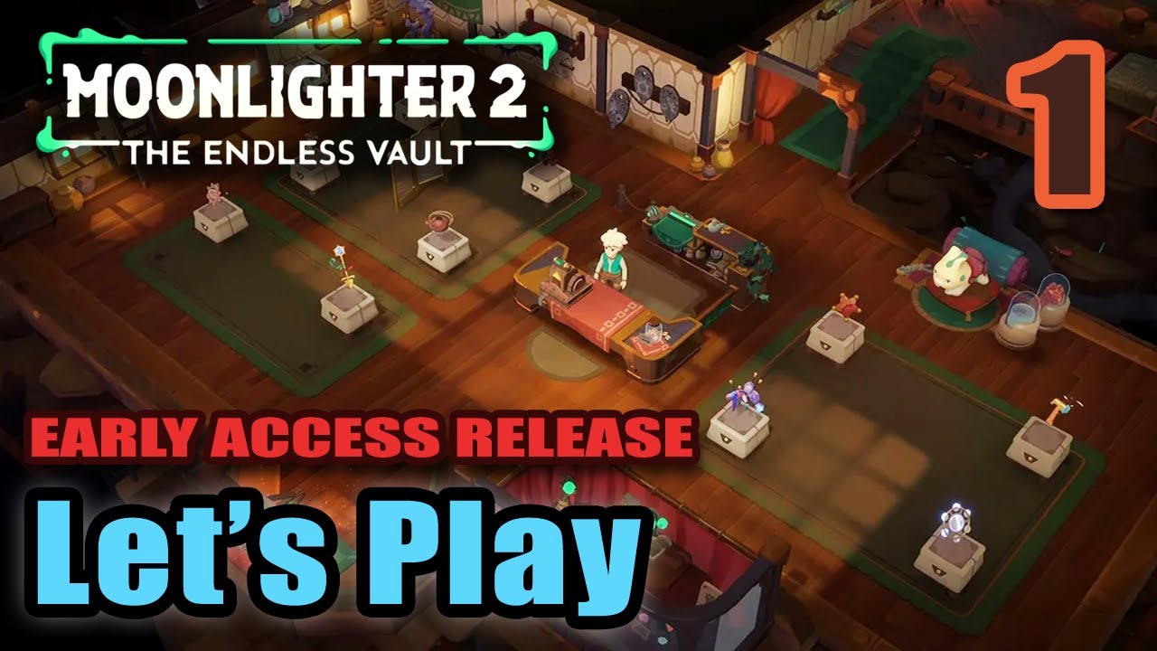 Moonlighter 2: The Endless Vault - Shop Keeper - Dungeon Crawler - Full Gameplay (Early Access)