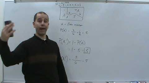 StatLecture Sec. 3.1 Part 2 - Complement Rule and Conditional Probability