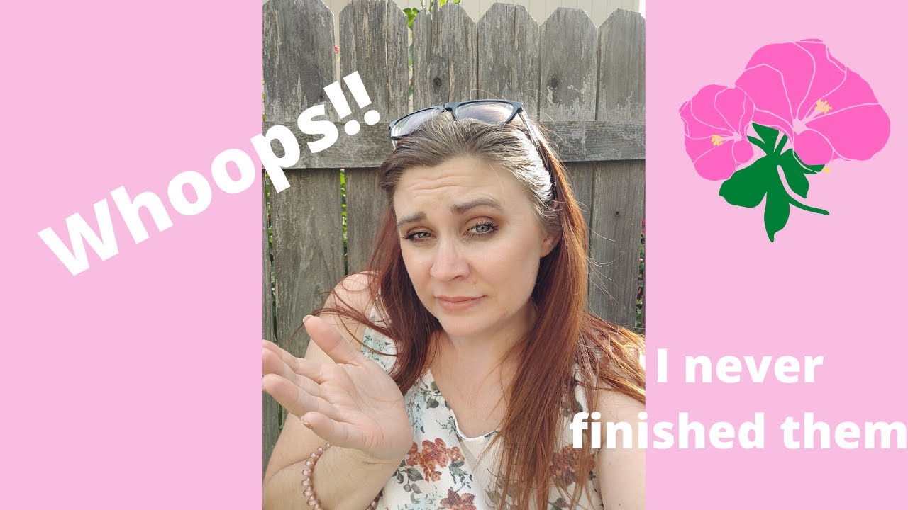 SERIES UNFINISHED: I start series of books and then I never finish them