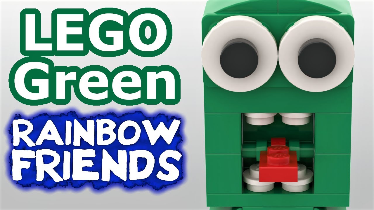 Gobricks version)Rainbow Friends - Green – Joy Bricks