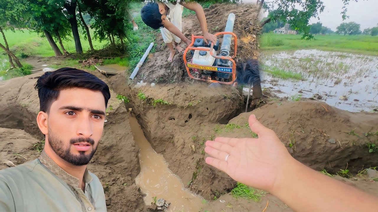 DHOKHA ho geya humara sath 😱Tufani Barish Ne Sab barbad kr diya | Borewell Kharab | Hamza Sidhu