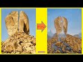 Split Rock at Horeb/ Mount Sinai (@ Tabuk, KSA) / إنشقاق الصخرة بالقرب من جبل طور معجزة لبنى إسرائيل