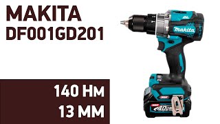 Аккумуляторная Дрель-Шуруповерт Makita Df001Gd201