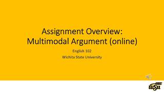 English 102: Multimodal Argument online