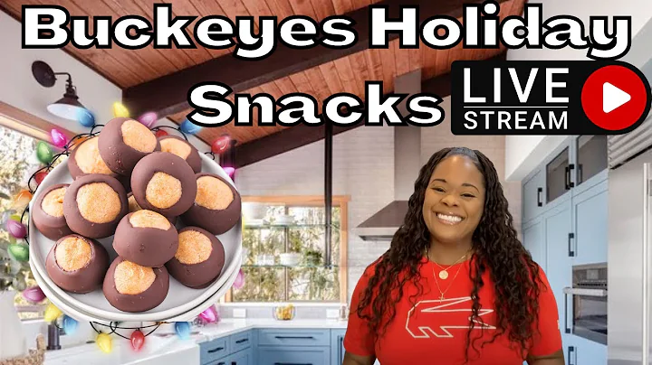 Gina Young Live Cooking Session Holiday Dessert Buckeyes