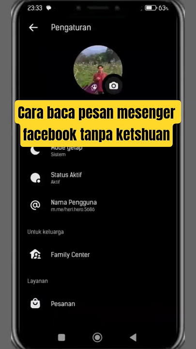 cara membaca pesan mesenger Facebook tanpa ketahuan#shorst #azkachannel
