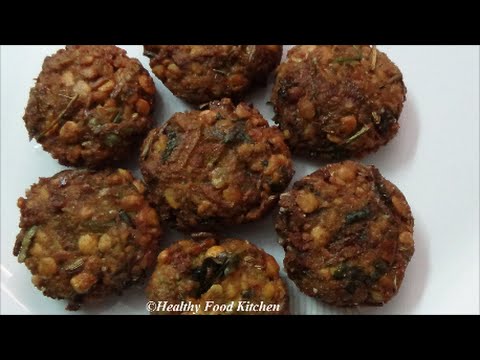 Snake Gourd Vada Recipe-Pudalangai Vadai Recipe-Vadai Recipe in Tamil