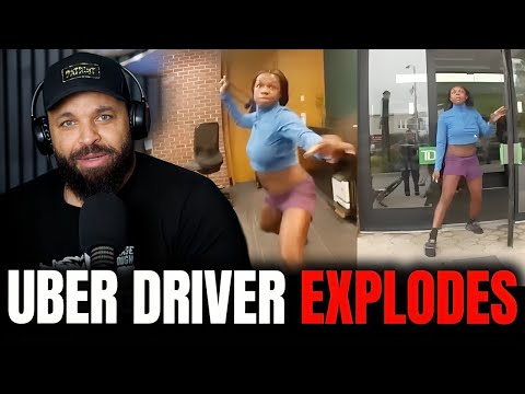 Unhinged Uber Eats Driver Attacks Cop during Customer Dispute!