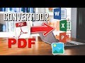 Cómo convertir archivos PDF a WORD | EXCEL | PPT | IMÁGENES o a otros formatos [SIN PROGRAMAS]