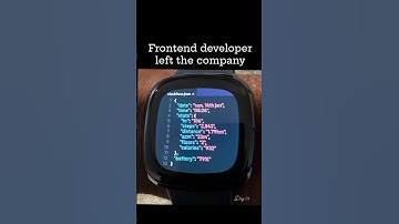 Frontend developer left the company😅 #frontend #backend #code #programmer #developer #funny #memes
