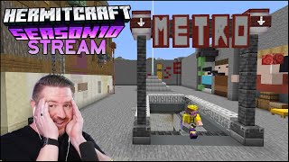 Let&#39;s Build The Metro Station! - Hermitcraft 10 Stream