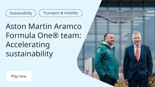 Aston Martin Aramco Formula One® Team | Accelerating sustainability