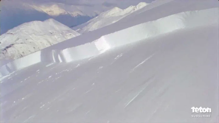 Skier Triggers Giant Avalanche