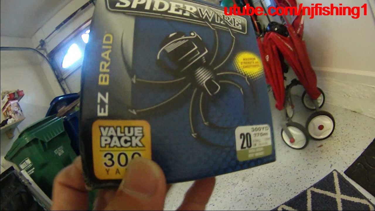 EZ Spider wire braided fishing line is the worst braided line I